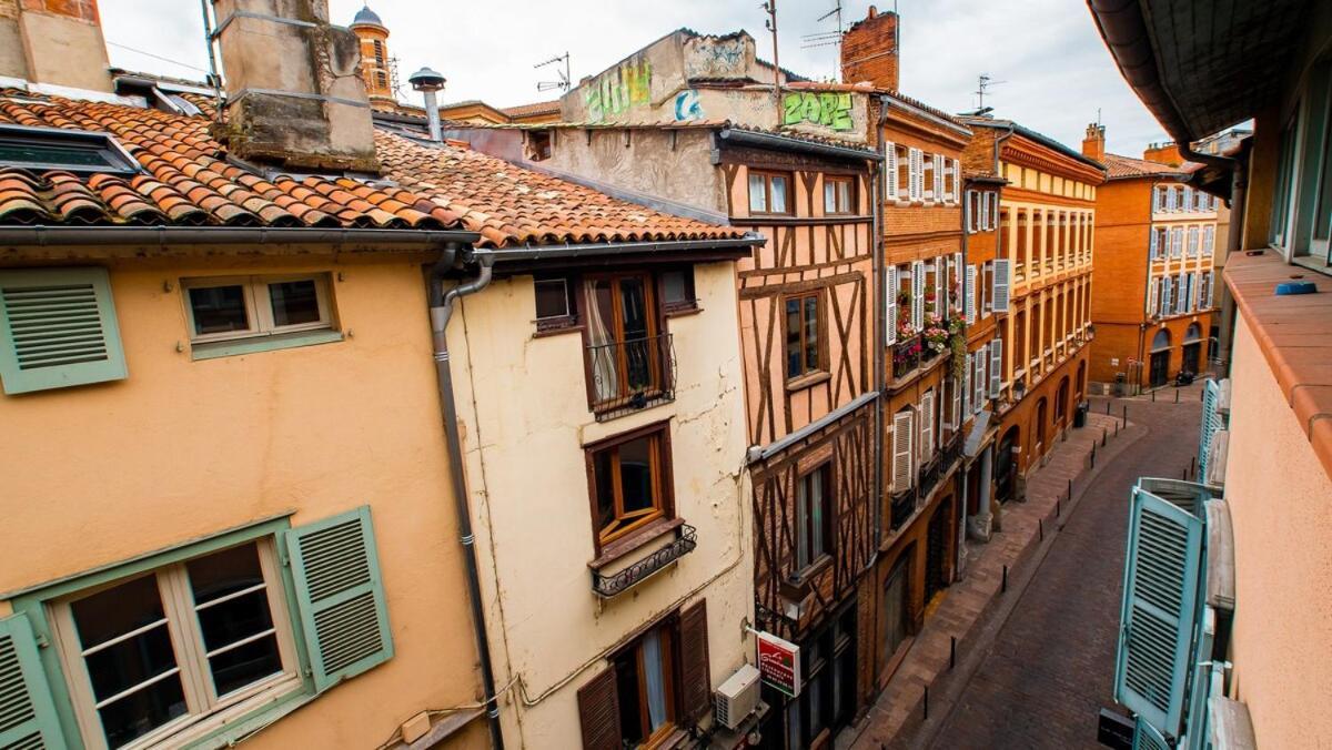 Apartamento Loft Sous Les Toits Lumineux - Capitole-Daurade-Esquirol - Wifi Toulouse Exterior foto